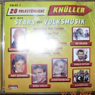 CD Sampler: "20 Volkstümliche Knüller Folge 7 - Mit den Stars der Volksmusik"