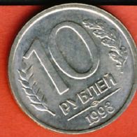 Russland 10 Rubel 1993 (Moskau - magnetisch)