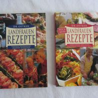 Dr. Oetker " Landfrauen Rezepte " + " Noch mehr Landfrauen Rezepte "