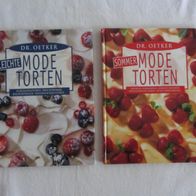 Dr. Oetker " Leichte Mode-Torten " + " Sommer-Mode-Torten "