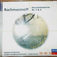 CD-Abum: "Sergej Rachmaninow: Klavierkonzerte Nr. 2 & 4", London Symphony Orchestra