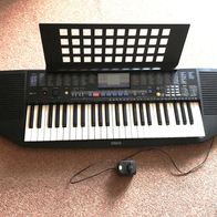 YAMAHA PSR-78 Keyboard mit LCD-Screen, Netzadapter, Bedien. anl., wie neu