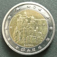 2 Euro - BRD - 2012 F (Bayern)