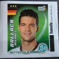 Bild 22 " Michael Ballack " Porträt Team Stecker - Hanuta WM 2010