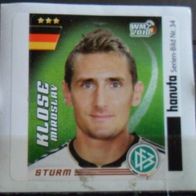 Bild 34 " Miroslav Klose " Porträt Team Stecker - Hanuta WM 2010