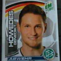 Bild 15 " Benedikt Höwedes " Porträt Team Sticker - Duplo EM 2012