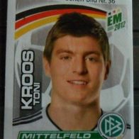 Bild 36 " Toni Kroos " Porträt Team Sticker - Duplo EM 2012