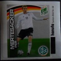 Bild 8 " Per Mertesacker " Action Team Sticker - Hanuta EM 2012