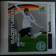 Bild 10 " Holger Badstuber " Action Team Sticker - Hanuta EM 2012