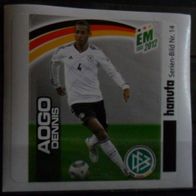 Bild 14 " Dennis Aogo " Action Team Sticker - Hanuta EM 2012