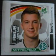 Bild 40 " Marco Reus " Porträt Team Sticker - Hanuta EM 2012