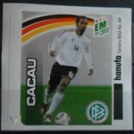 Bild 49 " Cacau " Action Team Sticker - Hanuta EM 2012