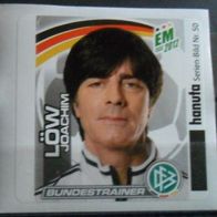 Bild 50 " Joachim Löw " Porträt Team Sticker - Hanuta EM 2012