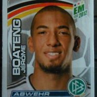 Bild 5 " Jéróme Boateng " Porträt Team Sticker - Kinderriegel EM 2012