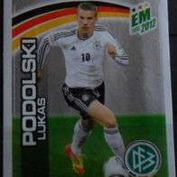 Bild 30 " Lukas Podolski " Action Team Sticker - Kinderriegel EM 2012