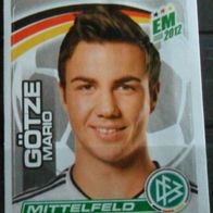 Bild 33 " Mario Götze " Porträt Team Sticker - Kinderriegel EM 2012