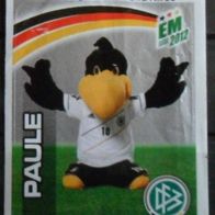 Bild 55 " Paule " Porträt Team Sticker - Kinderriegel EM 2012