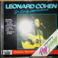 CD Album: "So Long, Marianne" von Leonard Cohen (1989)