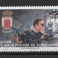 001) Chile 1992 U-Boot Mi. Nr. 1519 gestempelt