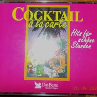 CD Sampler: "Cocktail a la Carte - Hits für schöne Stunden" auf 4 CDs (1992)