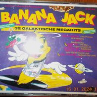 2er-CD-Box mit dem Sampler "Banana Jack - 32 Galaktische Mega Hits" (1991)