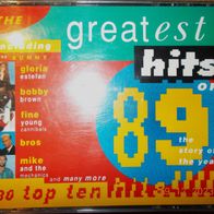 2er-CD-Box mit dem Sampler "The Greatest Hits Of 1989 (1989)