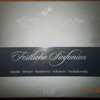 CD Sampler: "Haydn, Mozart, Beethoven.. Festliche Sinfonien" in einer 2er CD-Box