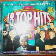 CD Sampler Album: "18 Top Hits Aus Den Charts 2/98" (1998)