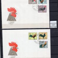 DDR 1979 Geflügelrassen MiNr. 2394 - 2399 FDC gestempelt