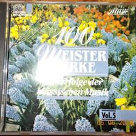 CD Sampler: "100 Meisterwerke (Welterfolge Der Klassischen Musik), Vol. 5"