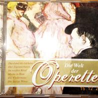 CD Sampler-Album: "Die Welt der Operette"