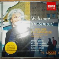 CD-Album: Welcome Sir Simon! - Die Berliner Philharmoniker (2002 , NEU & OVP)