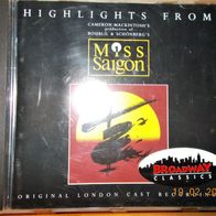 CD-Album: A. Boublil & C. M. Schönberg - Highlights From Miss Saigon (1990)