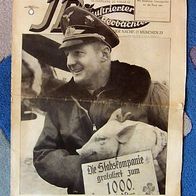 IB, Illustrierter Beobachter 1944 u.a. der 1.000 Feindflug Alwin Boerst Eichenlaub