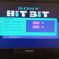 Sony MSX-1 Hit Bit HB-75D Home Computer ( QUERTZ Tastatur )