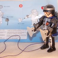 Geobra 1997 / Playmobil 2010 - 4881 Figur - Top Agent / Secret Agent