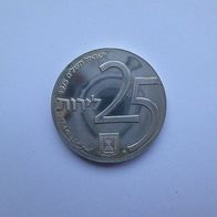 25 Schekel 25 Jahre Israel Bonds 800er Silber Auflage 98.000
