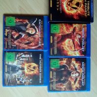 Die Tribute von Panem.4 Disc Gesamtedition(im Schuber). Blu-Ray.