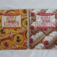 Dr. Oetker " Mode-Schüttel-Kuchen " + " Mode-Sahne-Kuchen " Rezepte