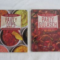 Dr. Oetker " Party-Dips " + " Party-Gulasch " Rezepte