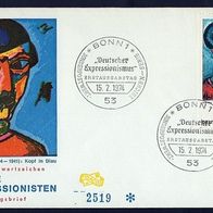 E52) BRD FDC 1974 - MiNr. 799 - Deutscher Expressionismus - Alexej von Jawlensky