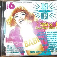 CD Sampler Album: "Just The Best Volume 6" 39 Songs auf 2 CDs (1995)