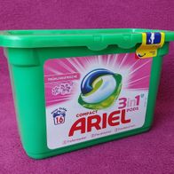 ARIEL Compact 3in1 Pods Frühlingsfrische Waschmittel 16 WL 20 - 95 ° Discs