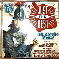 CD Sampler Album: "Just The Best Volume 10" 40 Songs auf 2 CDs (1996)