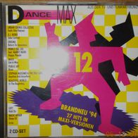 CD Sampler Album: "Dance Max 12" 27 Songs auf 2 CDs (1994)