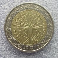 Frankreich 2015 2,00 € Kursmünze a.d. Umlauf