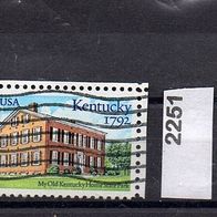 K775 USA Vereinigte Staaten Mi. Nr. 2239 + 2240 + 2251+ 2313 o