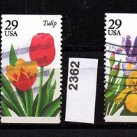 K777 USA Vereinigte Staaten Mi. Nr. 2359 + 2361 + 2362 + 2363 Gartenblumen o