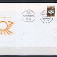 DDR 1984 Flugpostmarke (III) MiNr. 2868 FDC gestempelt