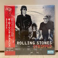 The Rolling Stones Stripped 2 LP Red Color Vinyl RS No.9 Harajuku Limited Japan